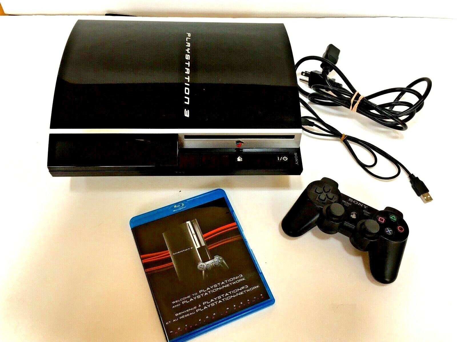 Sony PlayStation 3 80GB CHECHKO1 >> TESTED WORKING <<