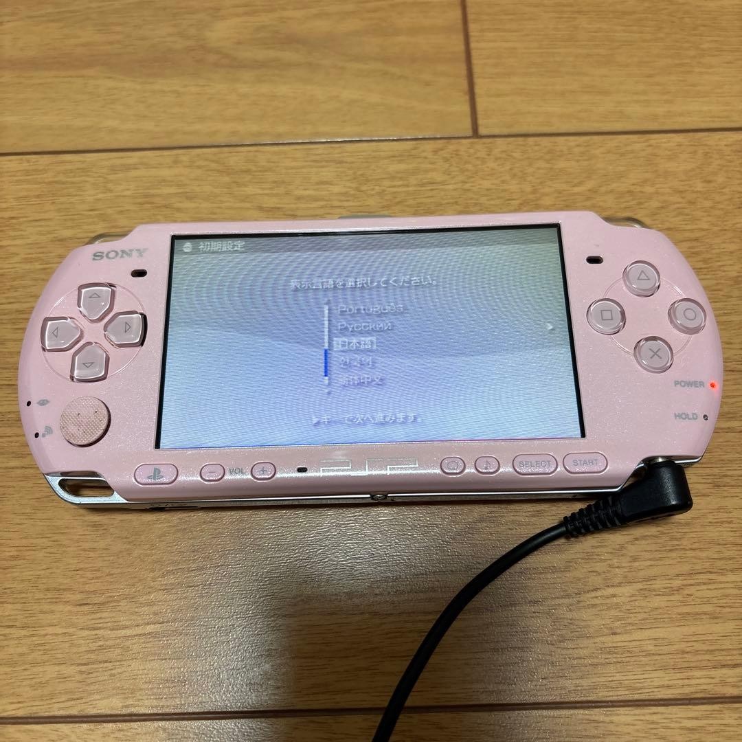 PSP Psp-3000 Main Body Blossom Pink With Box Japan