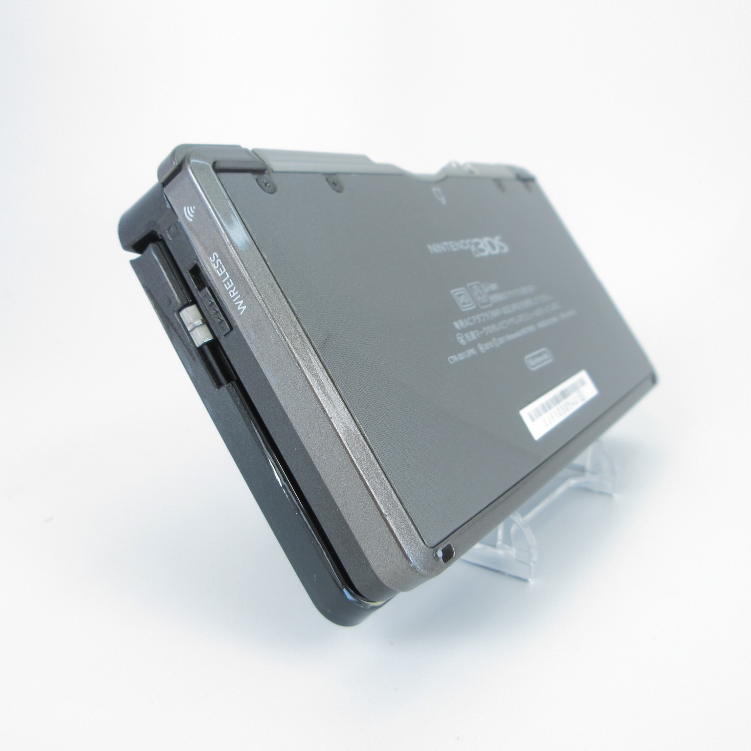 【Good】Nintendo 3DS Cosmo Black Console ONLY Japanese Edition #RET1005/01