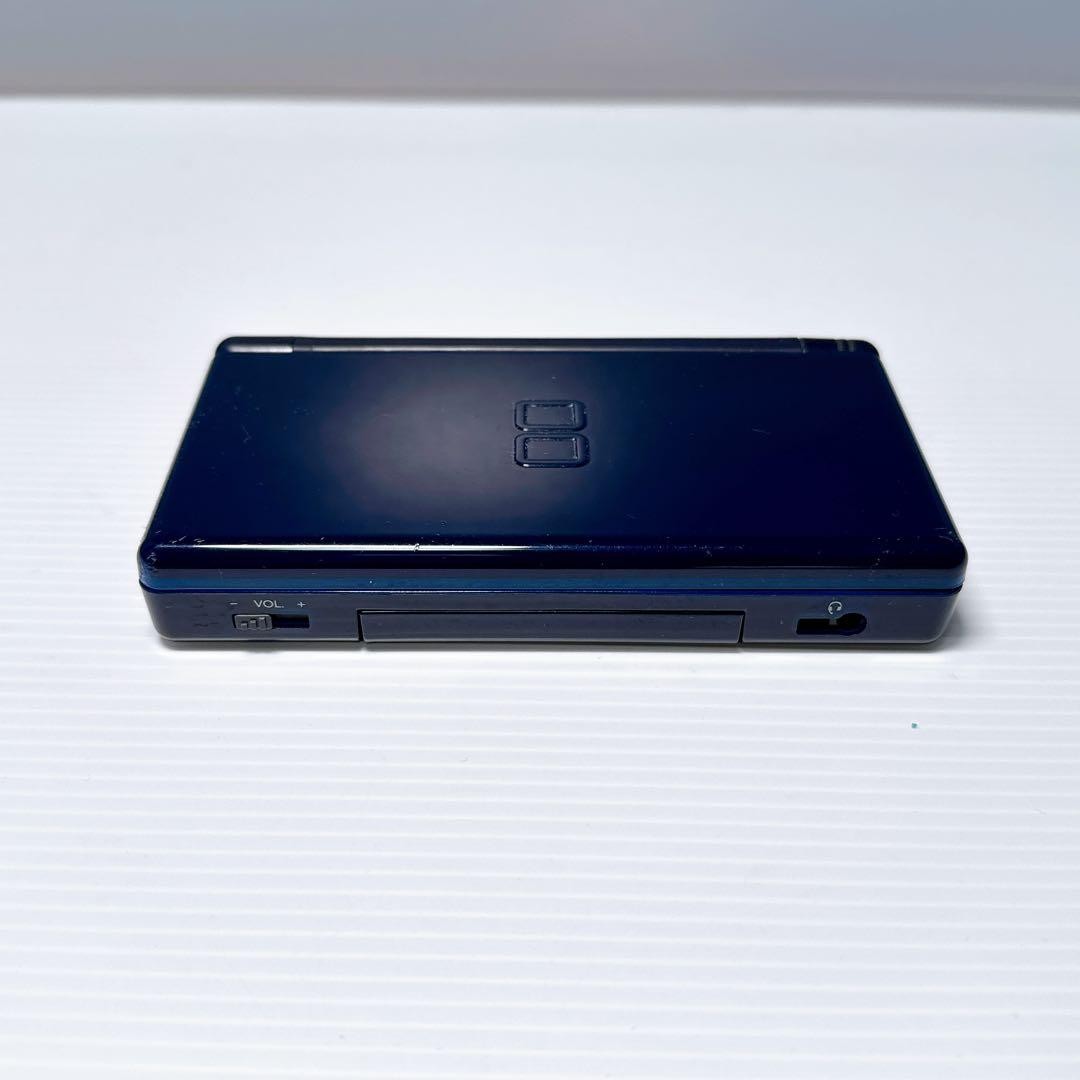 Nintendo DS Lite Light Enamel Navy console only with simple functioning confirme