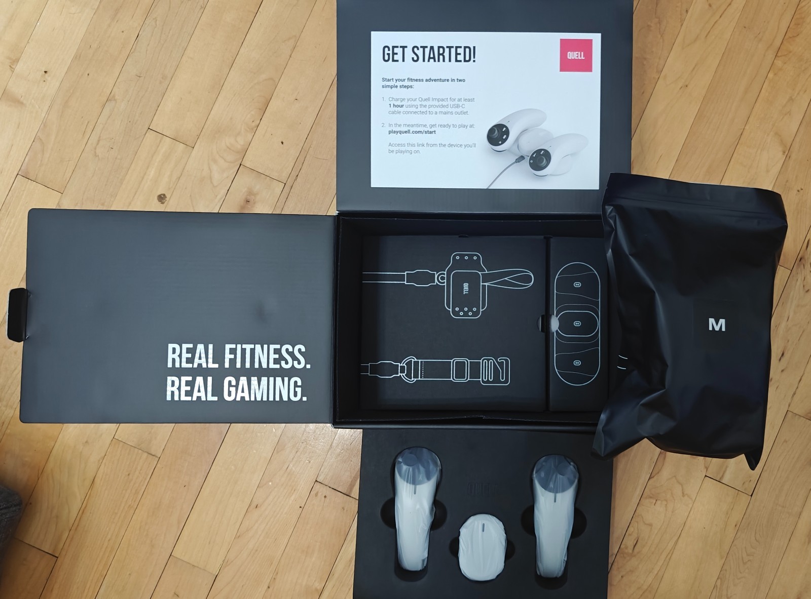 NEW Quell Impact Kickstarter Edition Fitness Gaming System BNIB – Offline Mode
