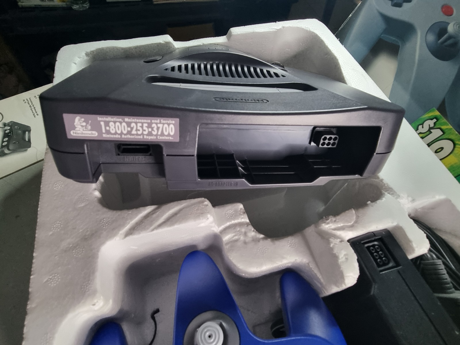 Nintendo 64 Console Original in Box 1996 N64 With Manual Oem All