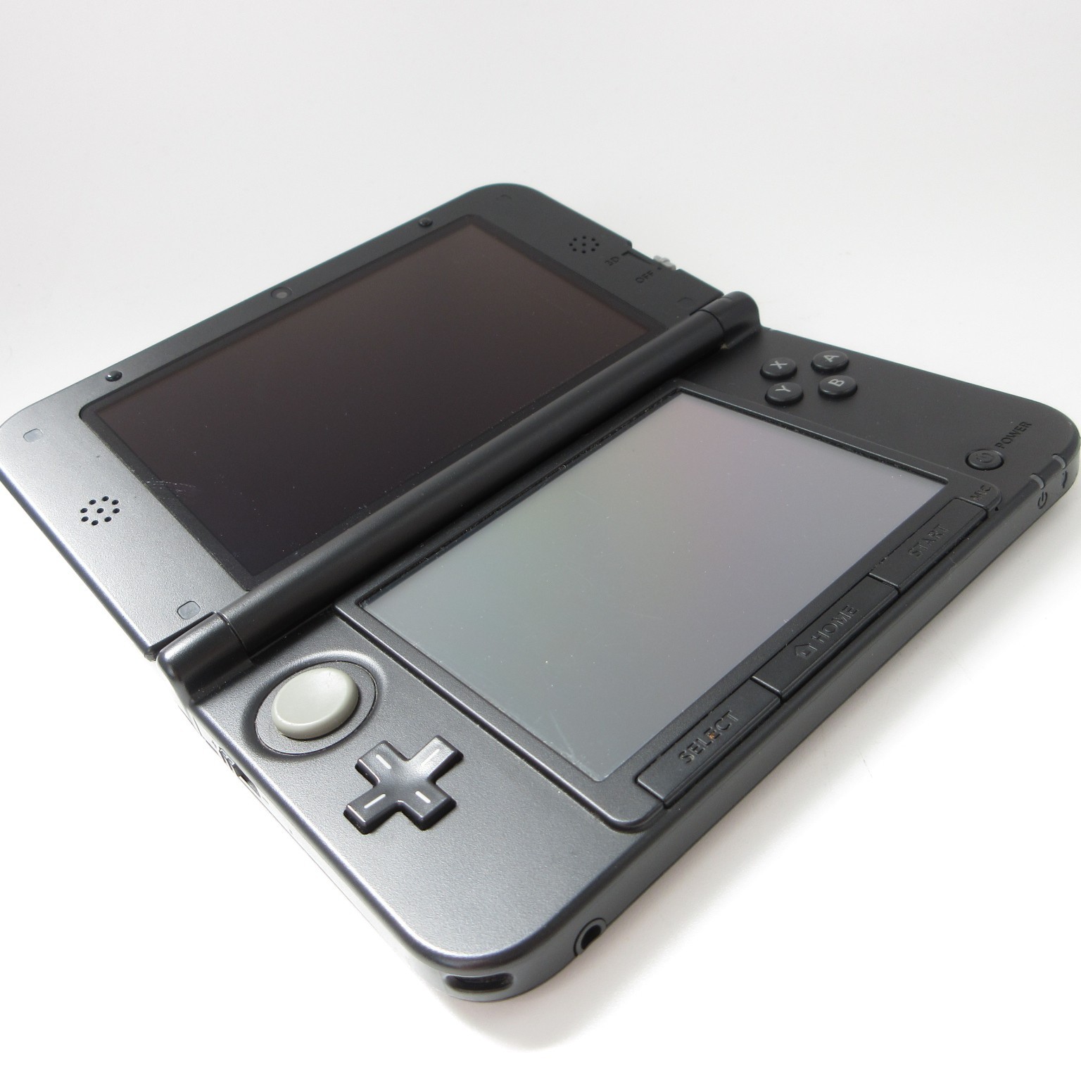 【Very Good】Nintendo 3DS LL XL Black Console ONLY Japanese Edition #Arr0402/01