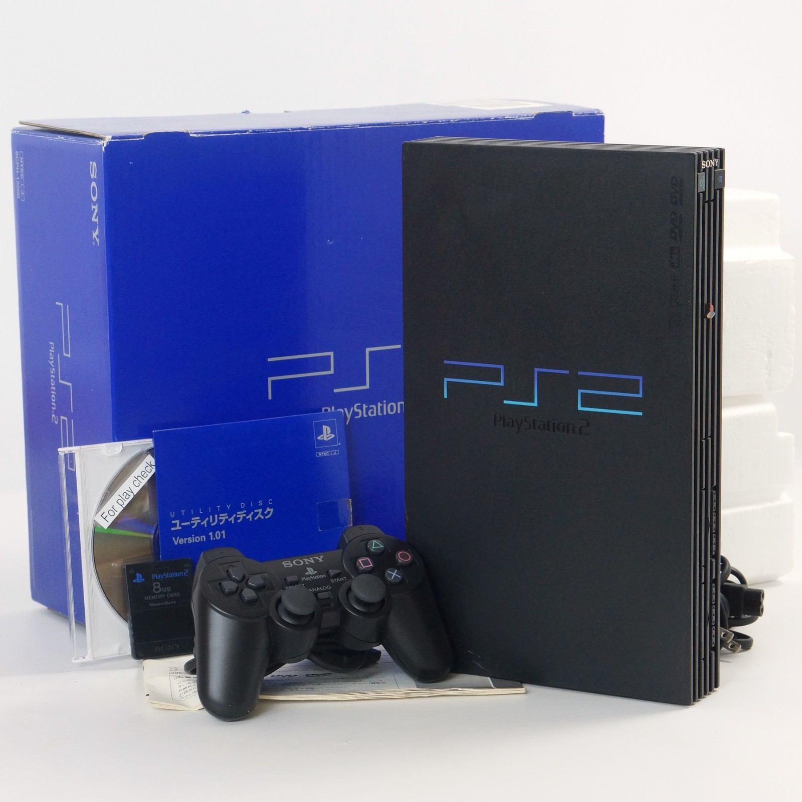 PS2 Console SCPH-15000 Tested System Made in japan Playstation 2 -NTSC-J- 18813