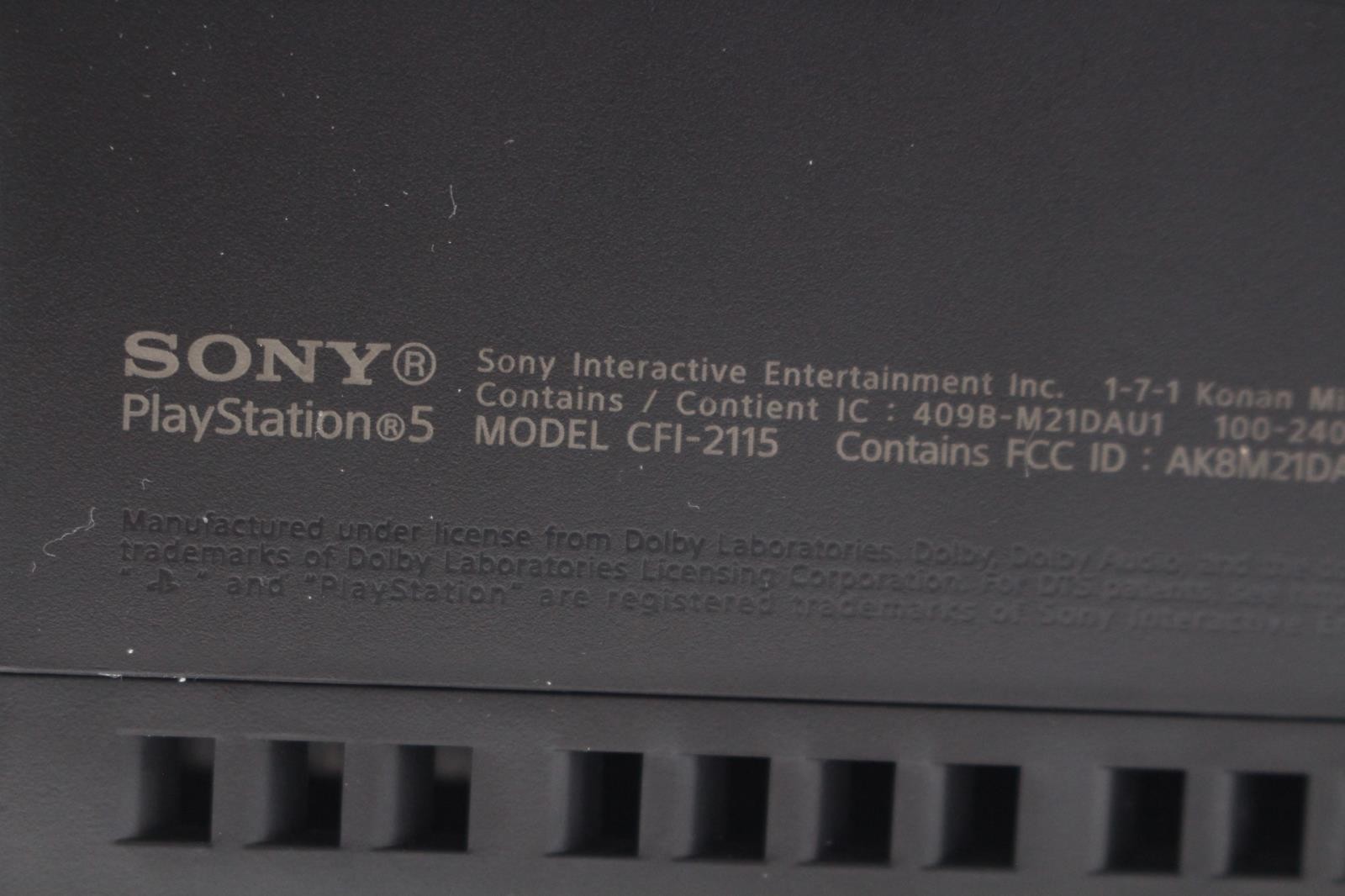 Sony PS5 Digital Console CFI-2115 w/ Controller & Power Cable