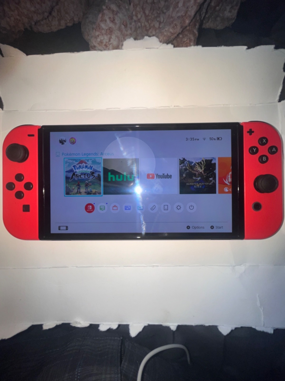 Nintendo Switch (OLED Model) HEG-001 Mario Red Edition 64GB Console