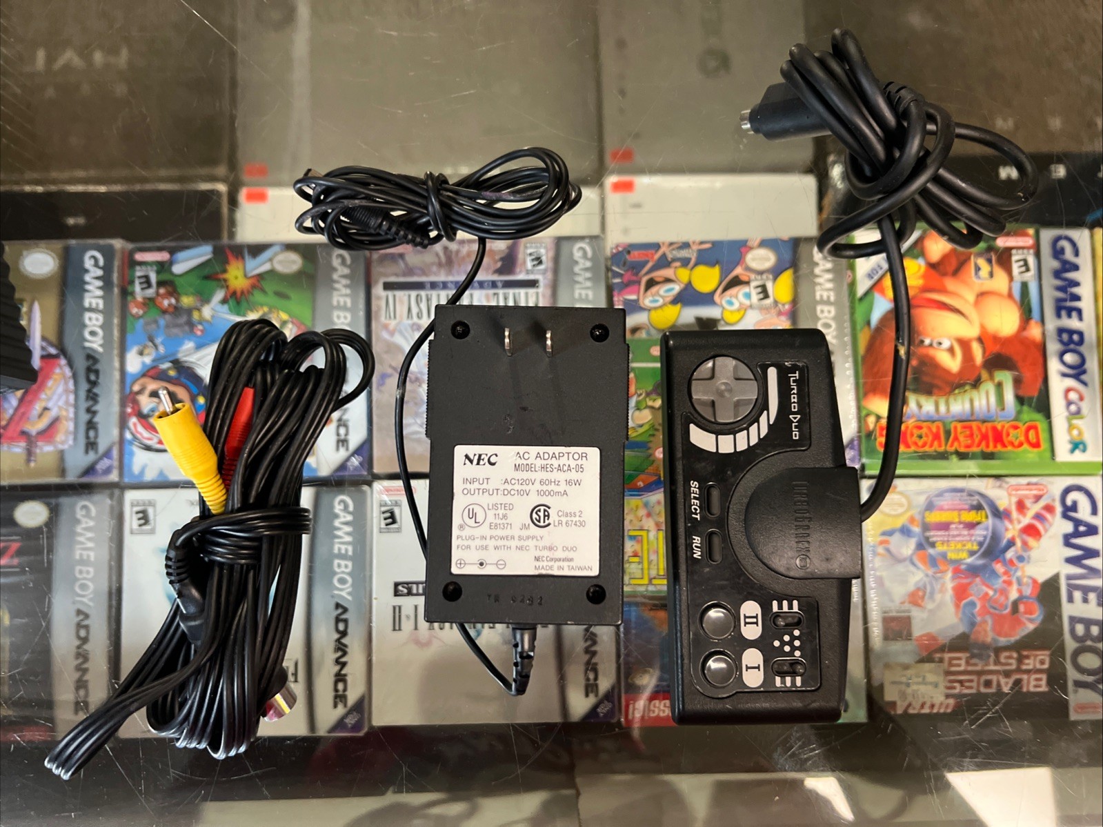 NEC TurboDuo Console (U.S.) Complete w/ OEM Controllers & Cables – 100% Tested