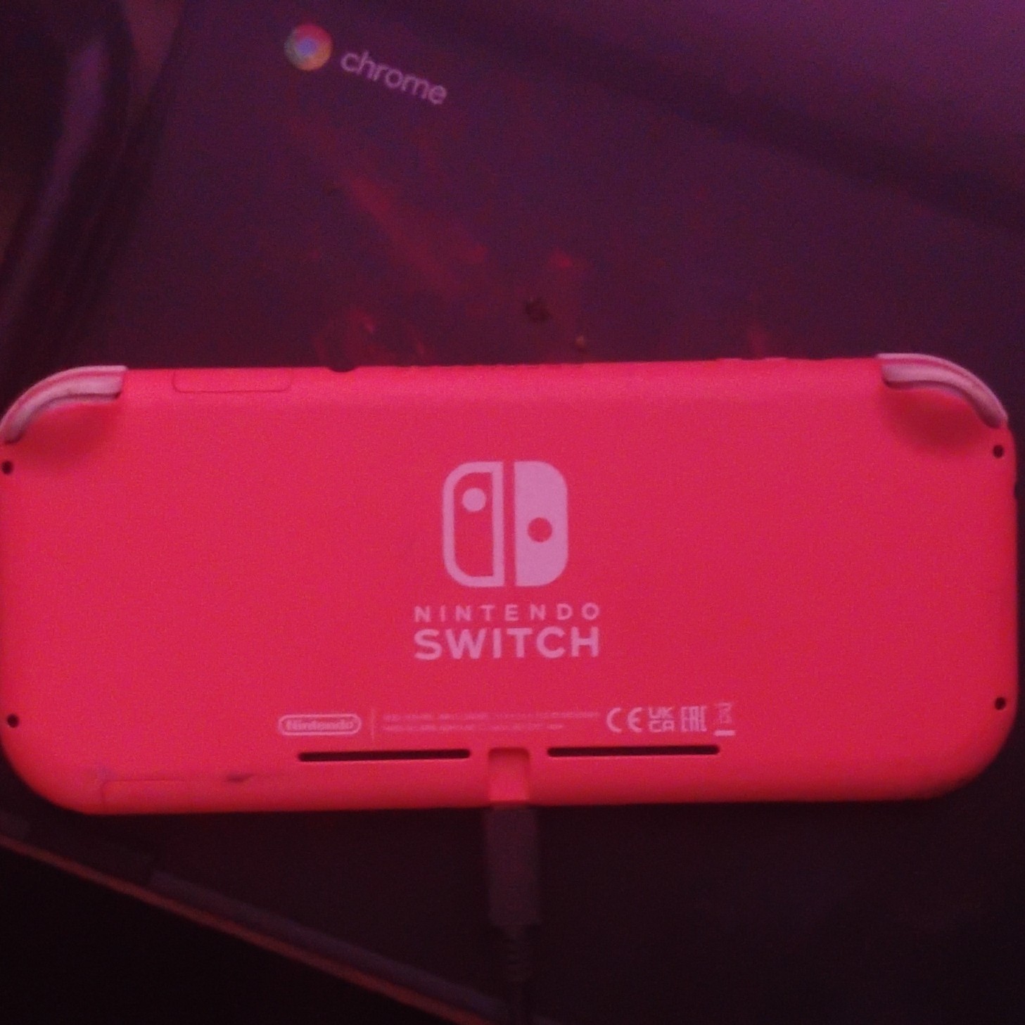 Nintendo Switch Lite Coral Handheld Console Wi-Fi USB-C Nintendo Switch Platform