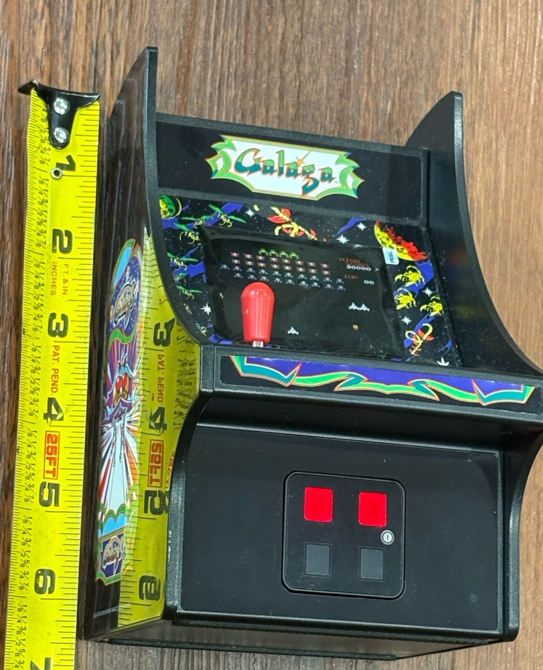 My Arcade DGUNL-3222 Galaga Micro Player Retro Arcade Machine – 6.75 In Cabinet