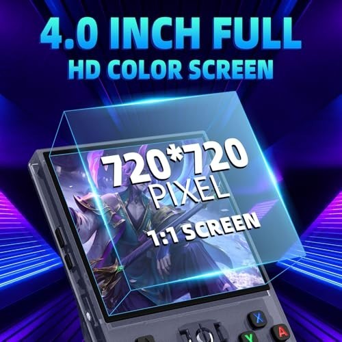 Retro Handheld Game Console 4.0 Inch IPS 64GB Linux 4000mAh Battery Portable