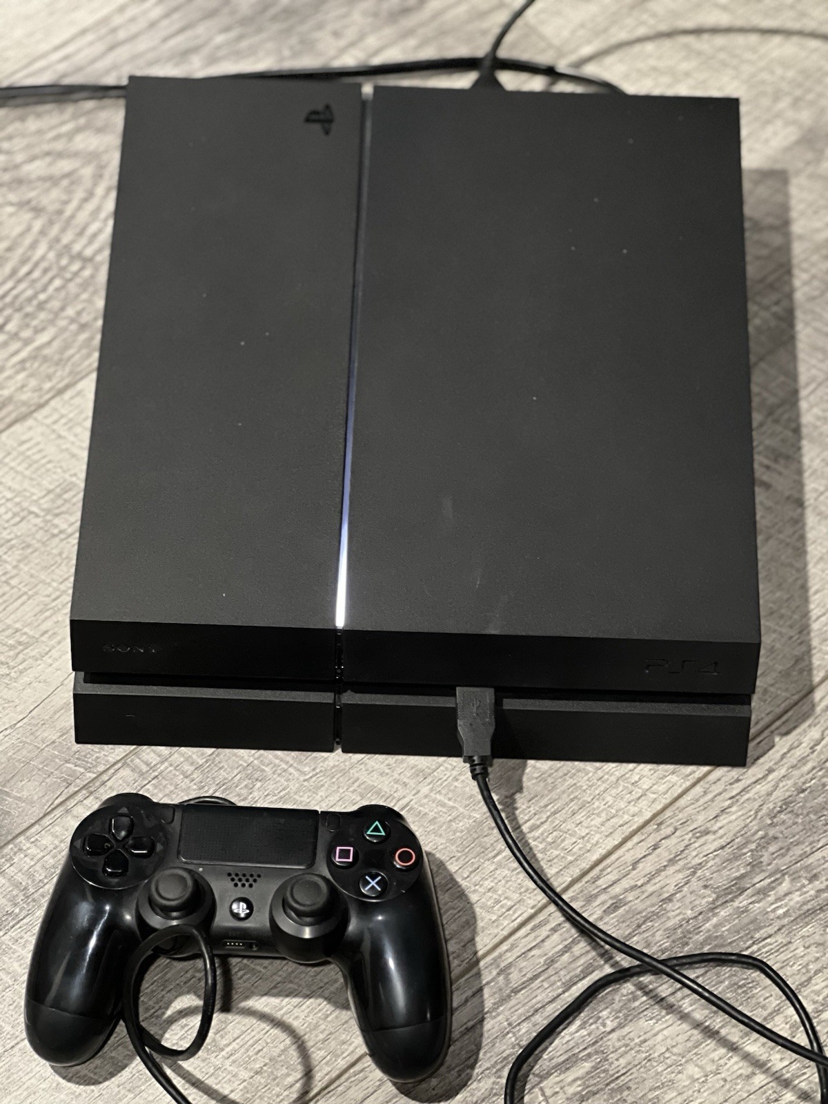 Sony PS4 CUH-1215A 500GB Console Bundle With Controller, HDMI Cable & Remote!