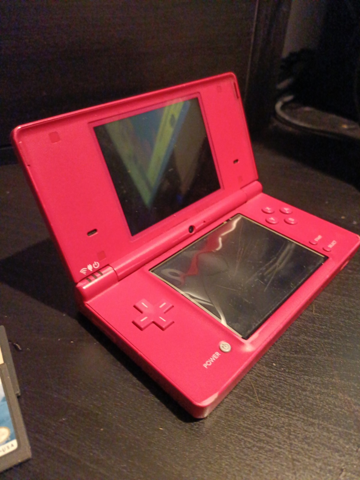 Nintendo DSi – Pink – Untested – With Games And Accessory