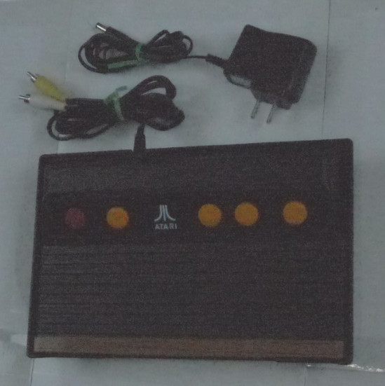 Atari Flashback 4 Classic Game Console With Power Cord – NO CONTROLLERS – Works