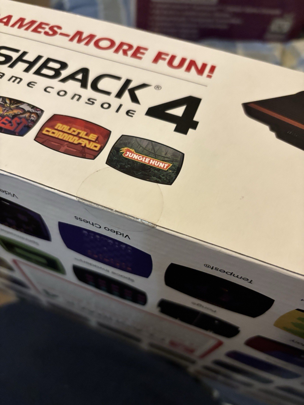 New Sealed Atari Flashback 4 40th Anniversary Special Edition Game Console 75 Ga
