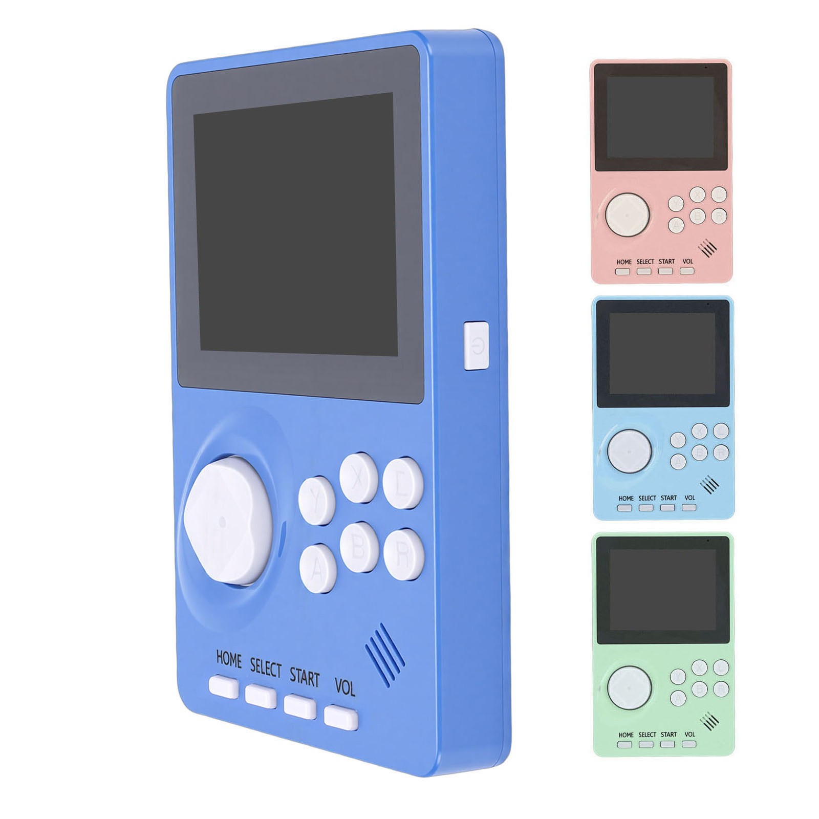 Handheld Game Console 2.8in LCD Screen Rechargeable 100 In 1 1G Storage Portable