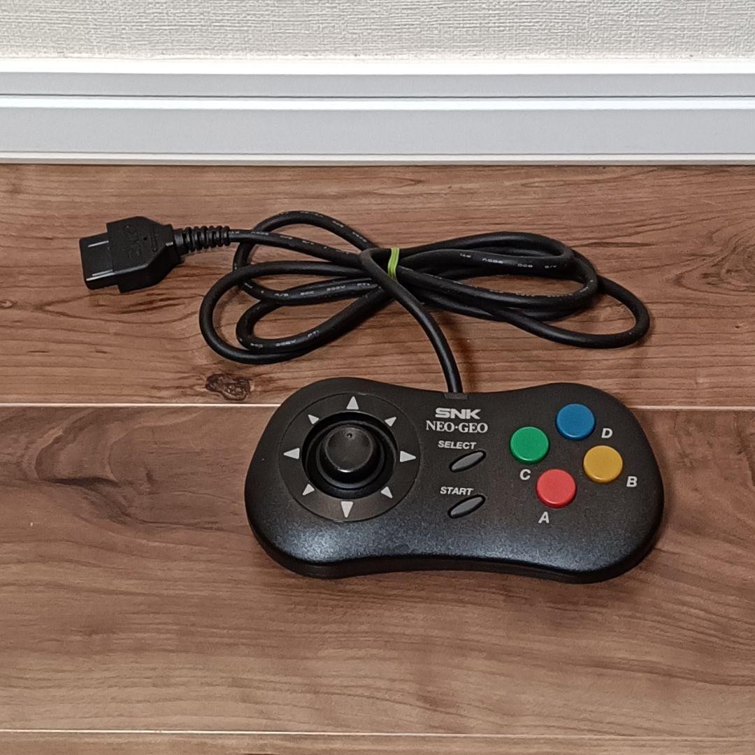 SNK NEOGEO CD Top Loading Console Controller AV Cable AC Adapter Japan Tested