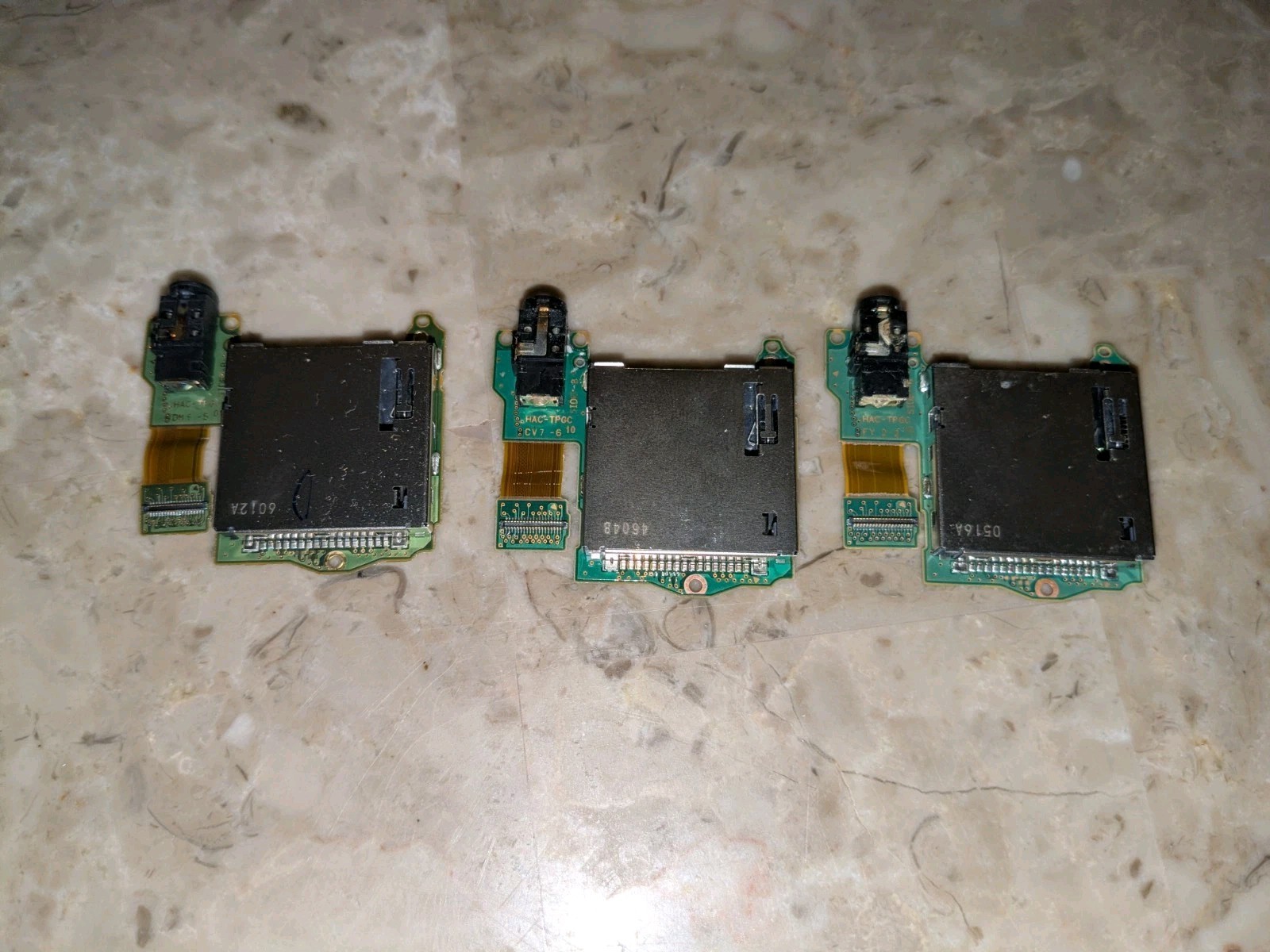 Nintendo Switch Cartridge Slot Reader Lot Of 3 For Parts/Repair Sold AS-IS