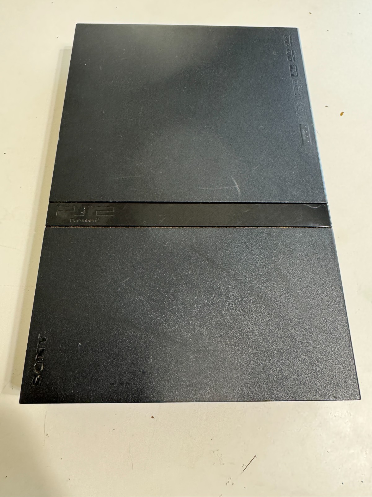 PlayStation 2 Slim SCPH-70012 Console Untested No Pwr Crd 2 Controllers (e31)