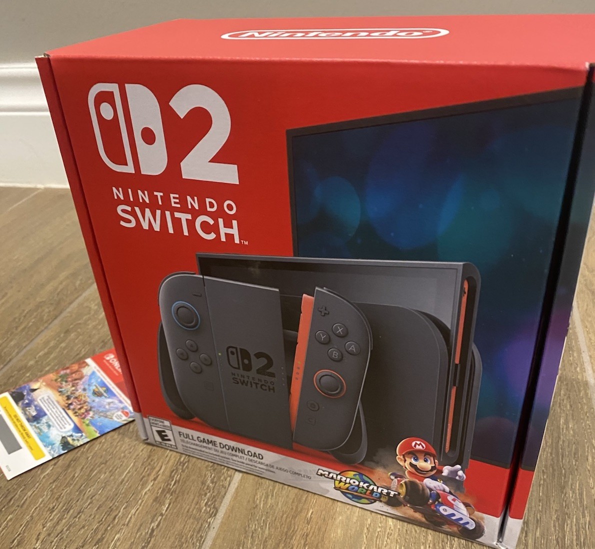 Nintendo Switch 2 Mario Kart World Bundle+12Month NSO+Expansion Pack Membership