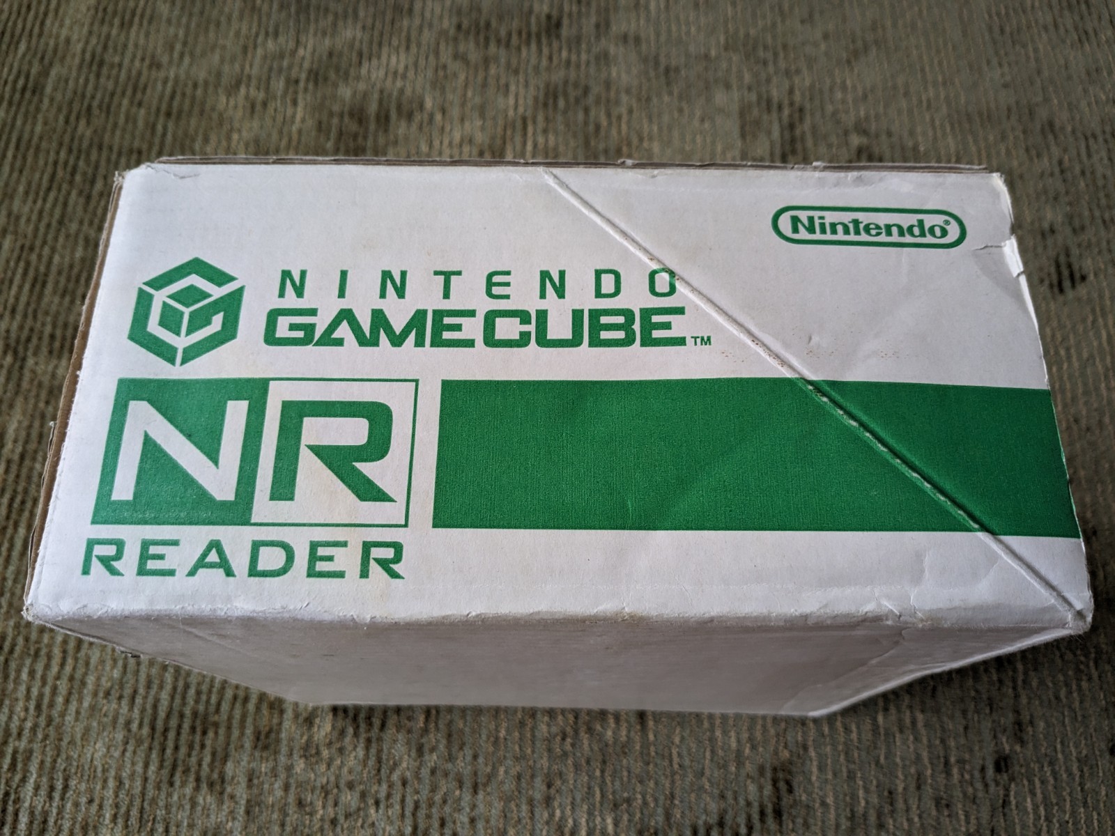 Nintendo Gamecube NR Reader Console With Original Box NTSC Region Switch Tested