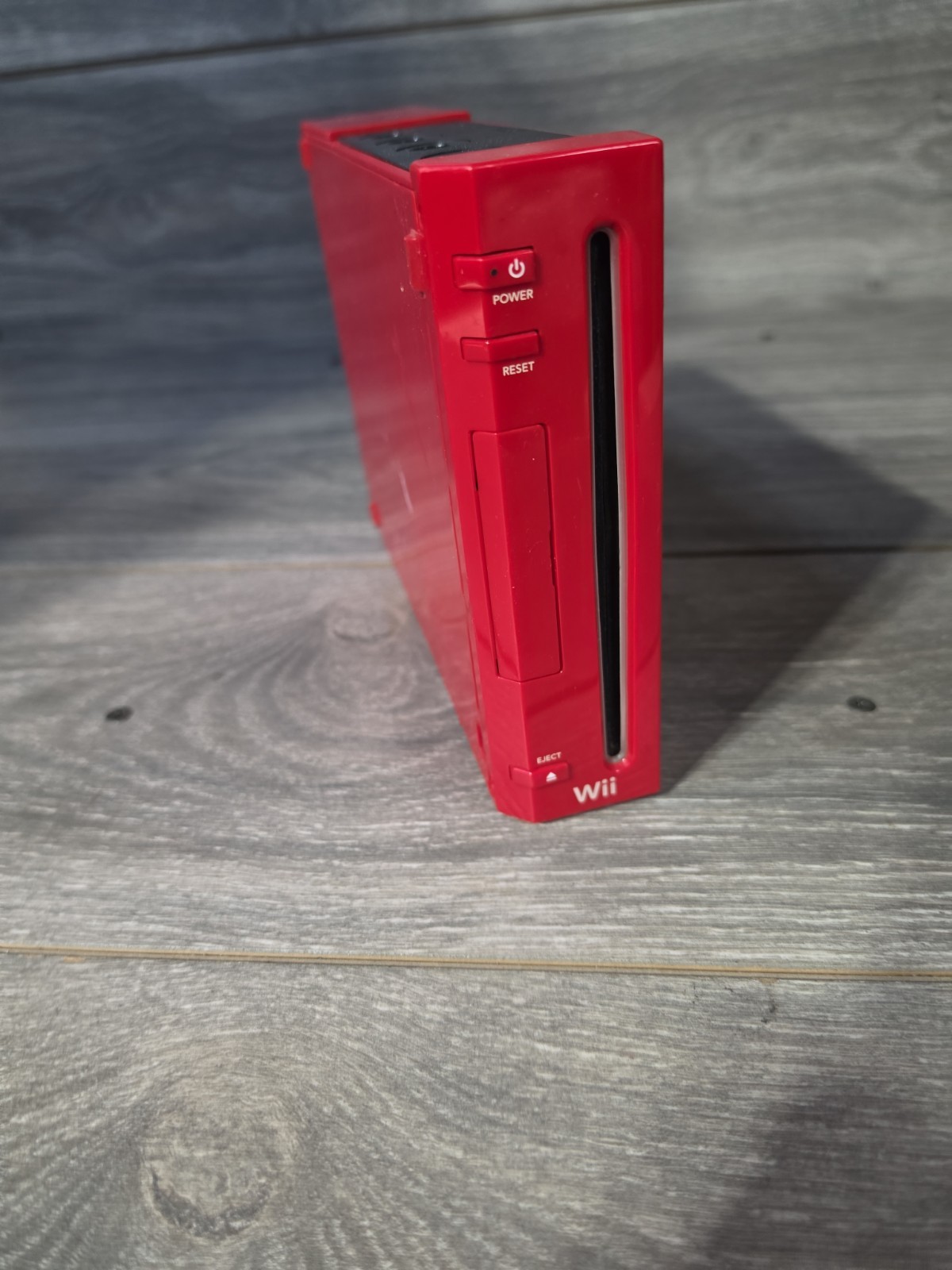 Nintendo Wii **CONSOLE ONLY** Gaming System RVL-001 Red – Tested & Working