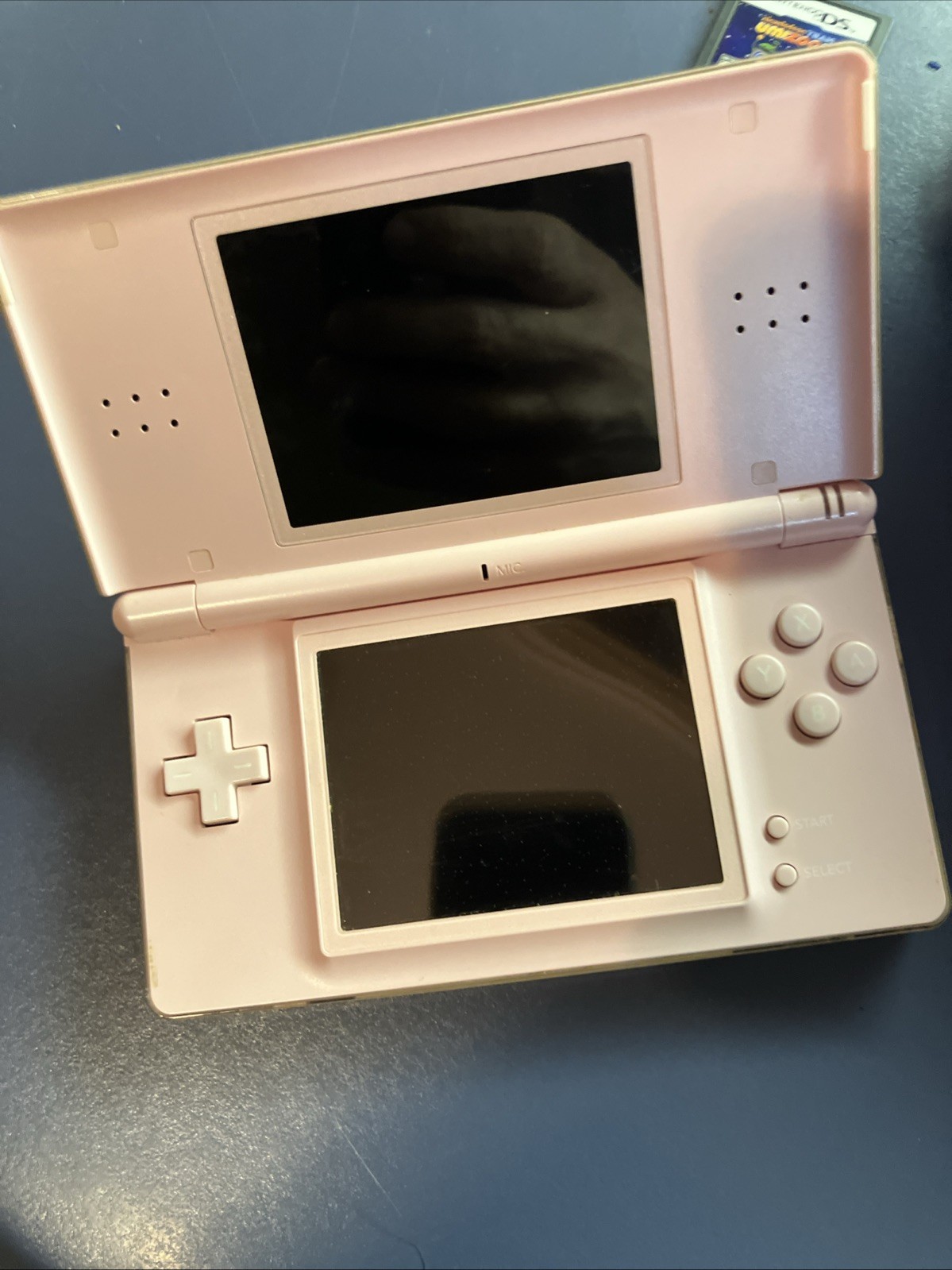 Nintendo DS Lite Pink Bundle! Carrying Case, 4 Stylus, USB Charger & 7 Games