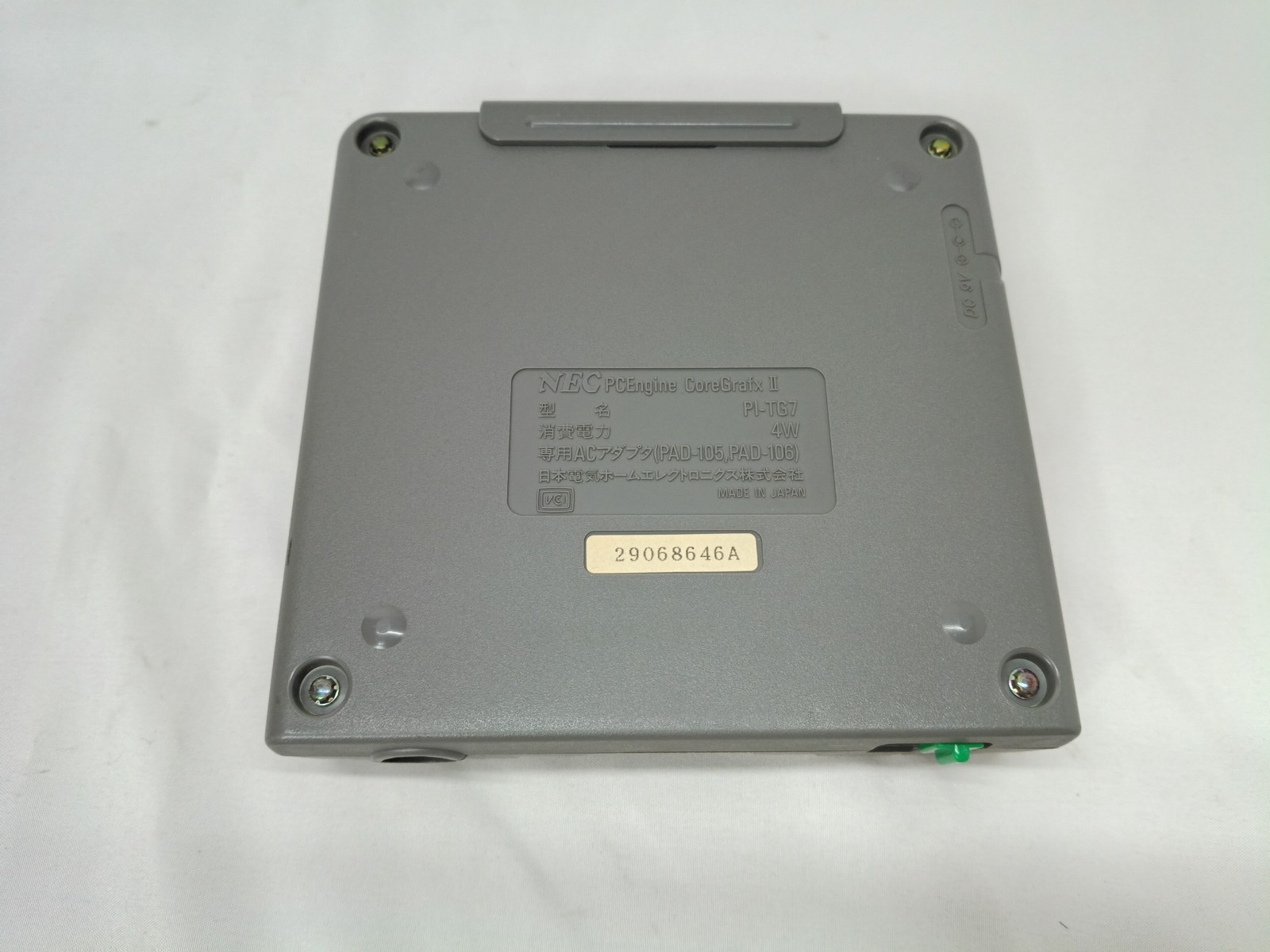 PC Engine CORE GRAFX II console Controller Street Fighter II’ NTSC-J Tested