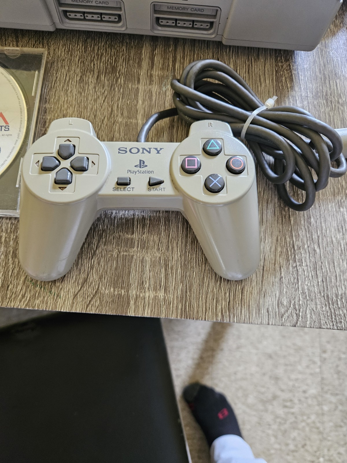Sony PlayStation 1 PS1 Console SCPH-7501 Gray NTSC-U/C w/ Controller, AV Cable