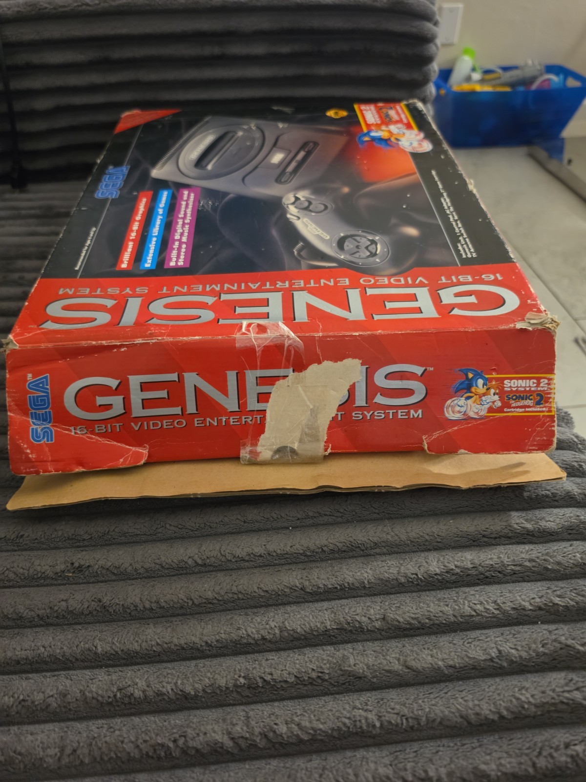 Sega Genesis Model 2 System In Original Box In Great Working Condition