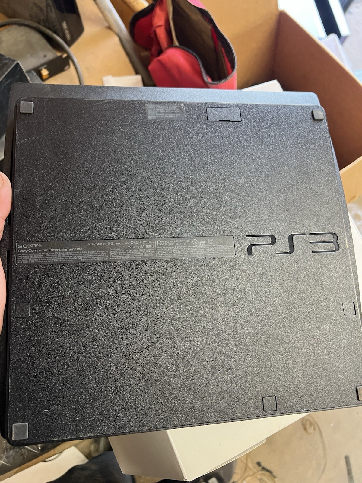 Sony Computer Entertainment PlayStation 3 Gaming System PS3 CECH-2501A, Tested