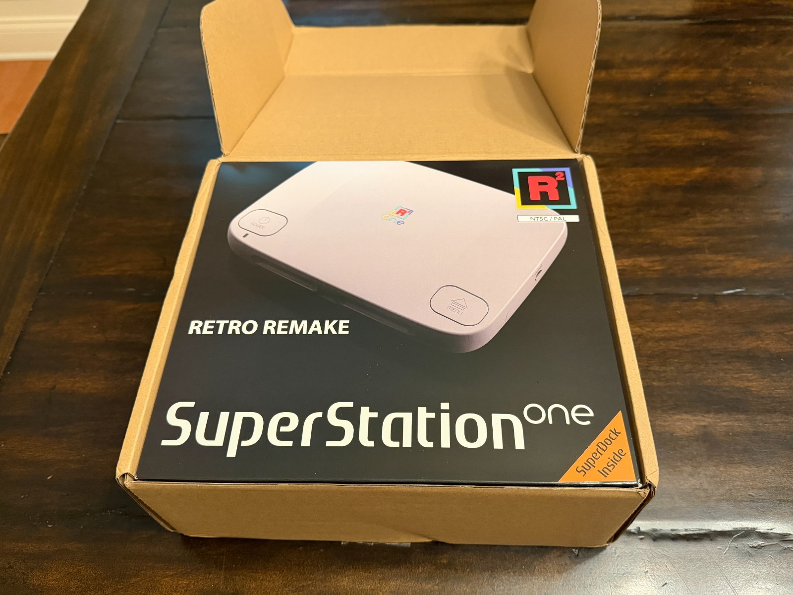 Retro Remake SuperStation One and SuperDock Gray NIB