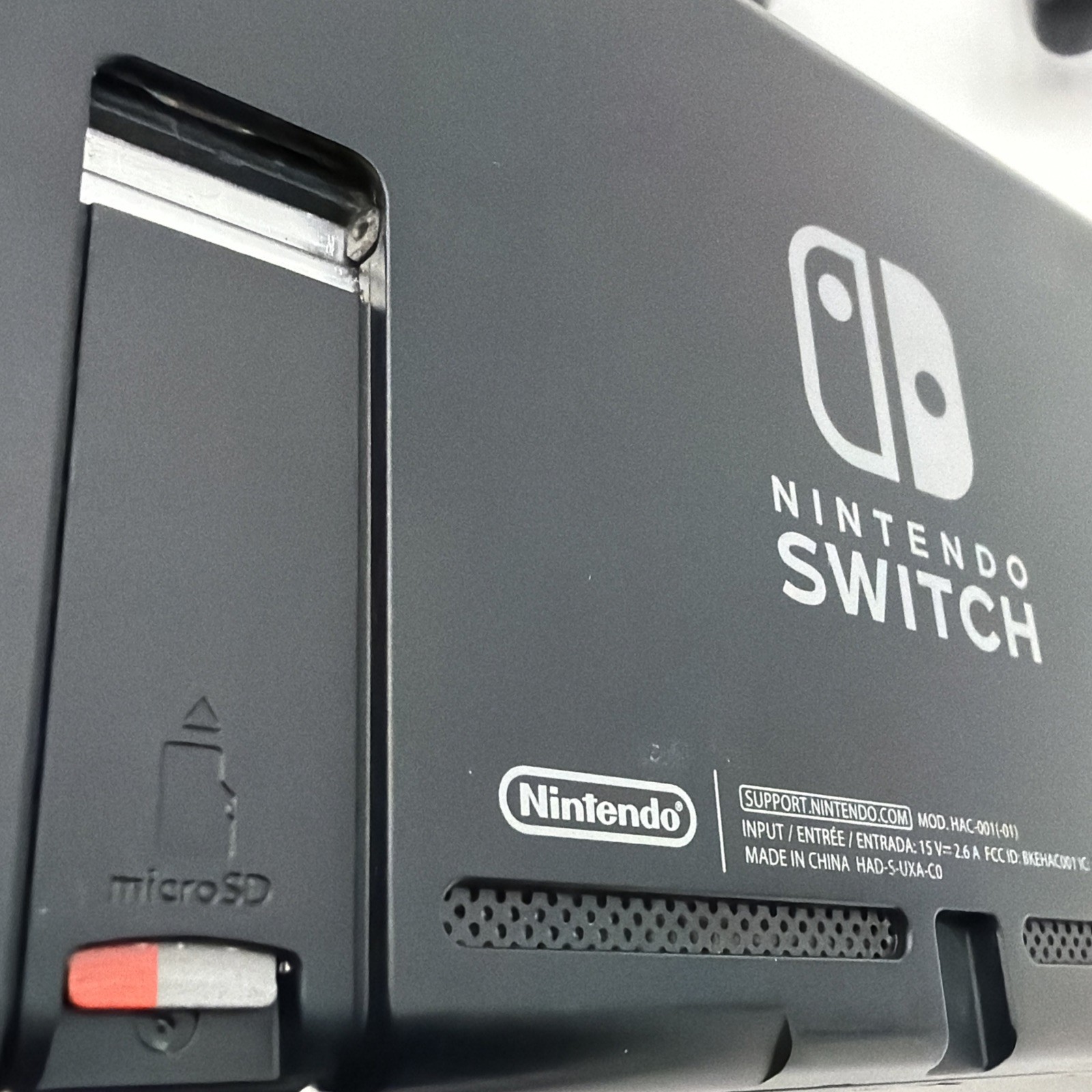 Nintendo Switch Gaming System V2 HAC-001(01) Console Tablet Only** Scratch**