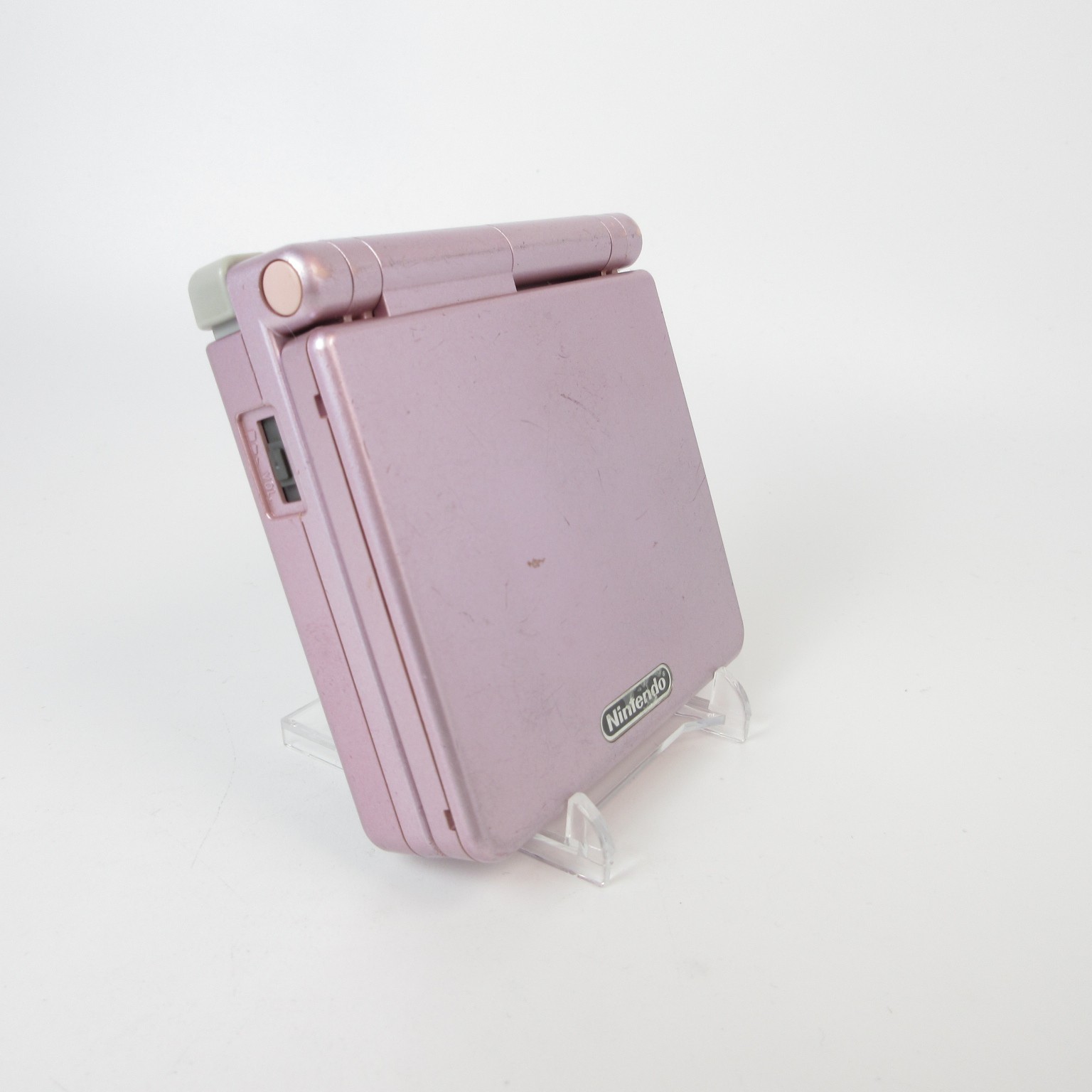 【Excellent】Nintendo GameBoy Advance SP Pearl Pink GBA Console #RET0309/01