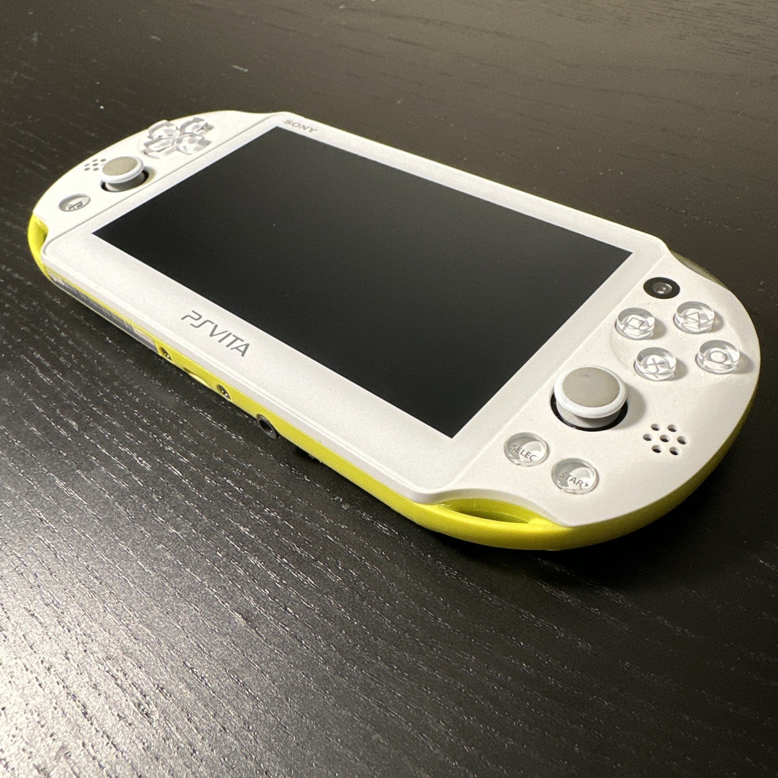 Sony PlayStation PS Vita PCH-2000 Lime Green / White Slim Console Fast Shipping