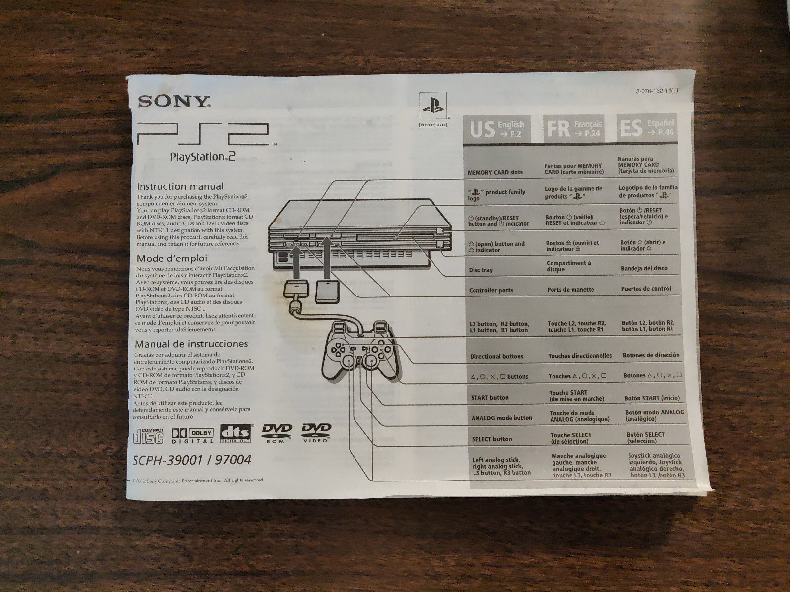 Sony PlayStation 2 Console with controller, memory cards, cables, and 12+ games