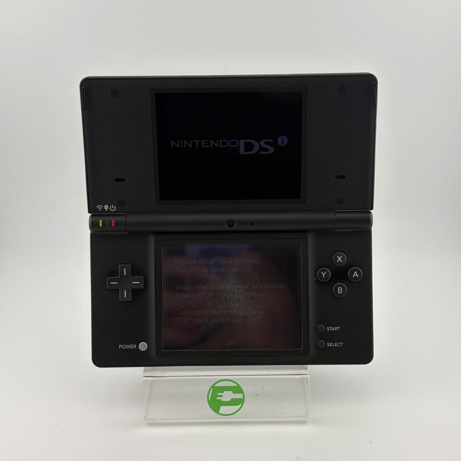 Nintendo DSi DSi Handheld Game Console Only TWL-001 Black No Stylus