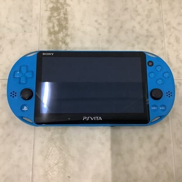 PlayStation PS Vita Wi-Fi Console Aqua Blue PCH-2000ZA23 Japan Console only