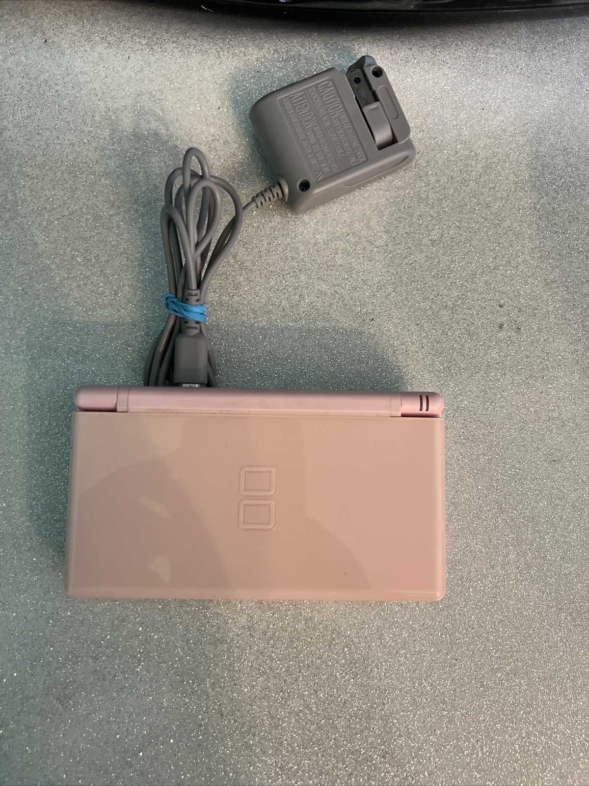 Nintendo DS Lite Nintendogs Best Friend Bundle Metallic Rose Handheld System