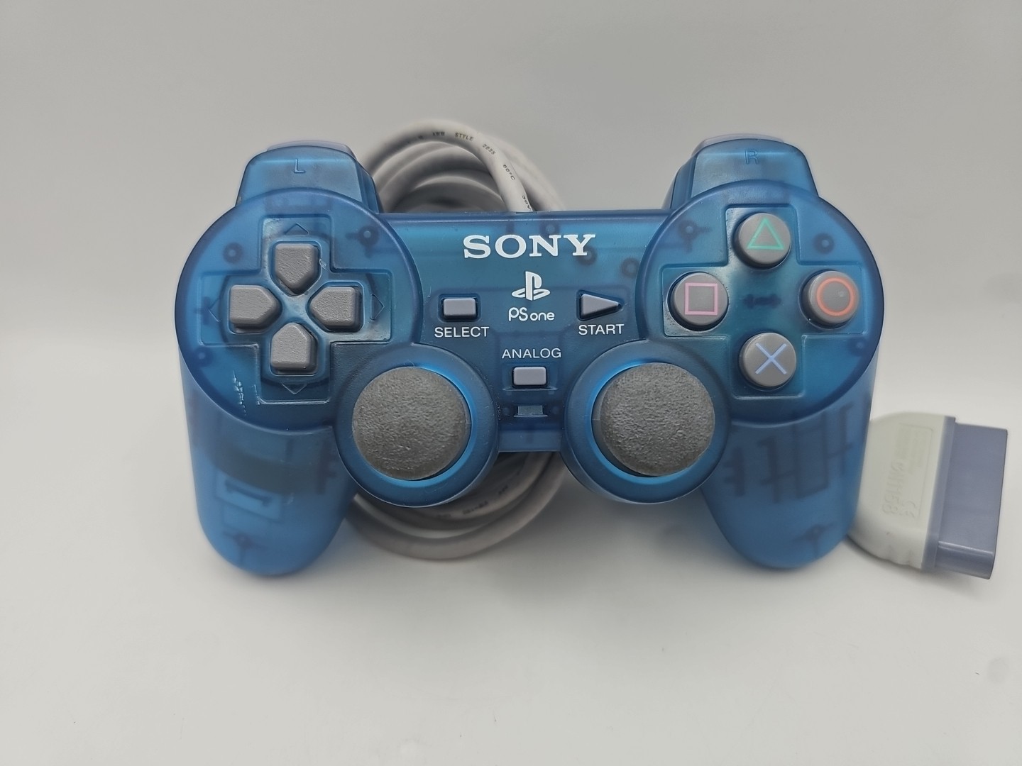 Sony PlayStation Launch Edition Gray Console – W/ 2 Blue Oem Analog Controllers!