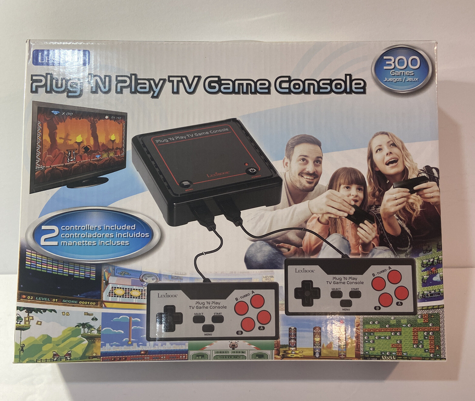 Retro tv game console Lexibook plug and play !!!