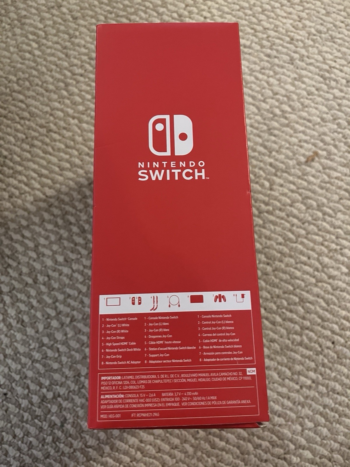Nintendo Switch OLED Model IN BOX – 64GB – White