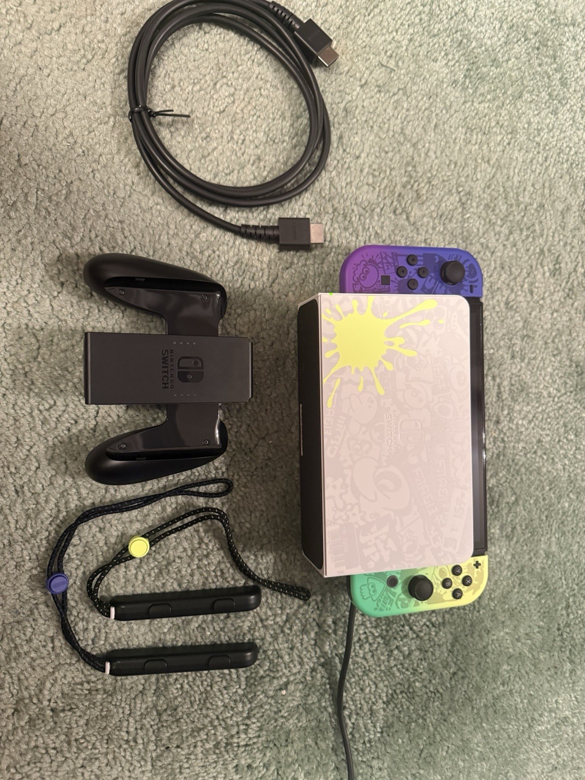 Nintendo Switch (OLED Model) Splatoon 3 Edition Video Game Console – 64GB
