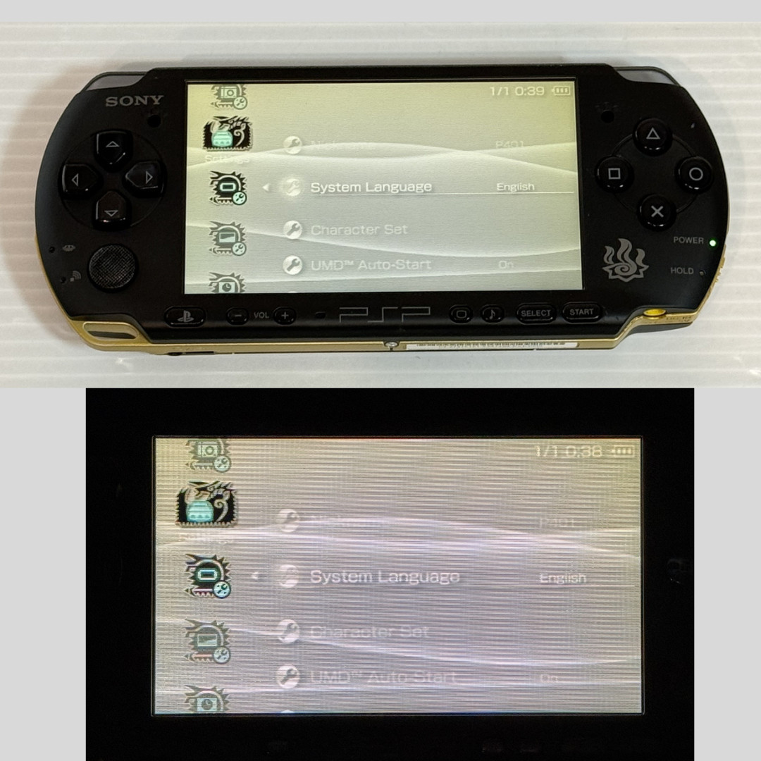Sony PSP-3000 Console Monster Hunter 3rd Limited in Box w/etc. – Excellent