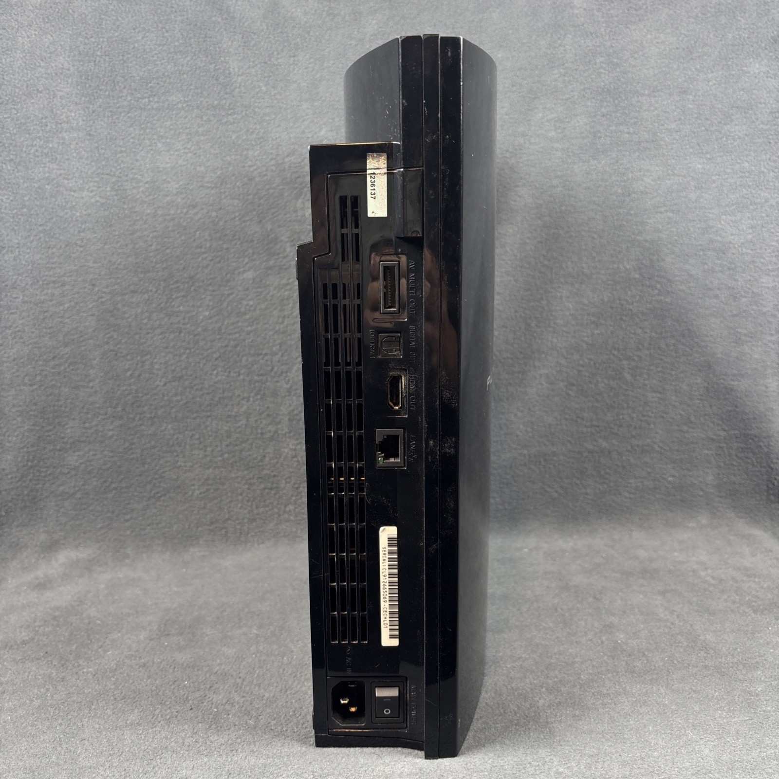 PlayStation 3 FAT 80GB CECHL-01 Console w/ Controller & Cords – Tested, Working