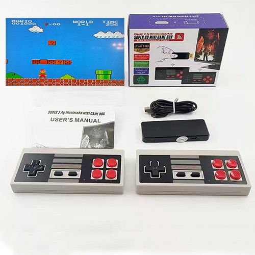 EXTREME Mini Video Game Box HD 1080P w/ 2 Wireless Gamepads Plug & Play