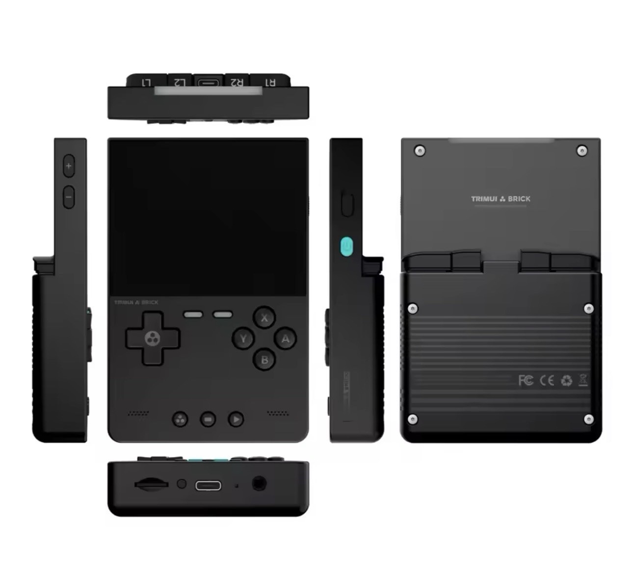 New TrimUI Brick Red Open Source Handheld Game Console 64GB Up To 12000+ Games
