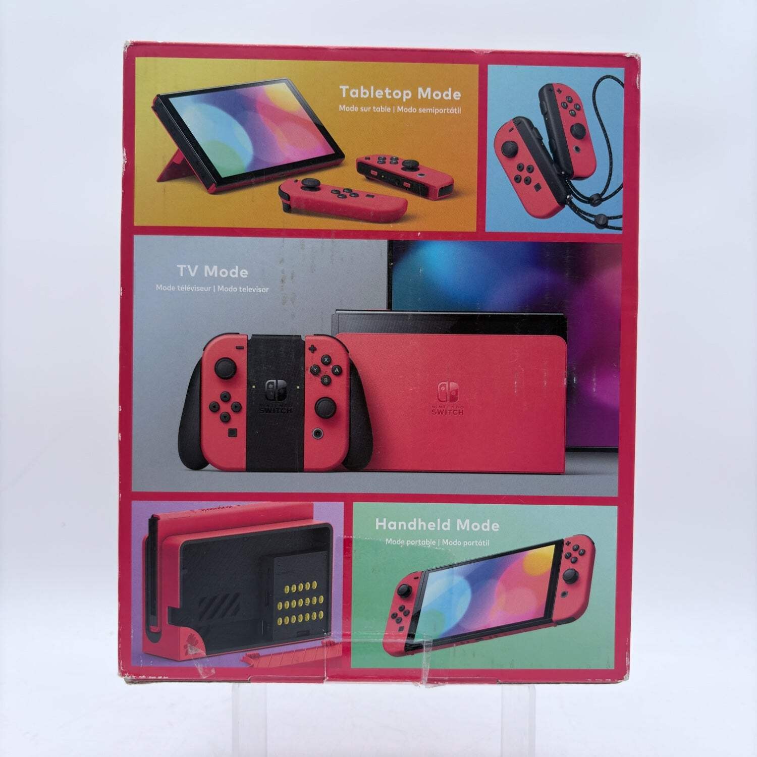 Nintendo Switch OLED Console Gaming System HEG-001 Flare Red