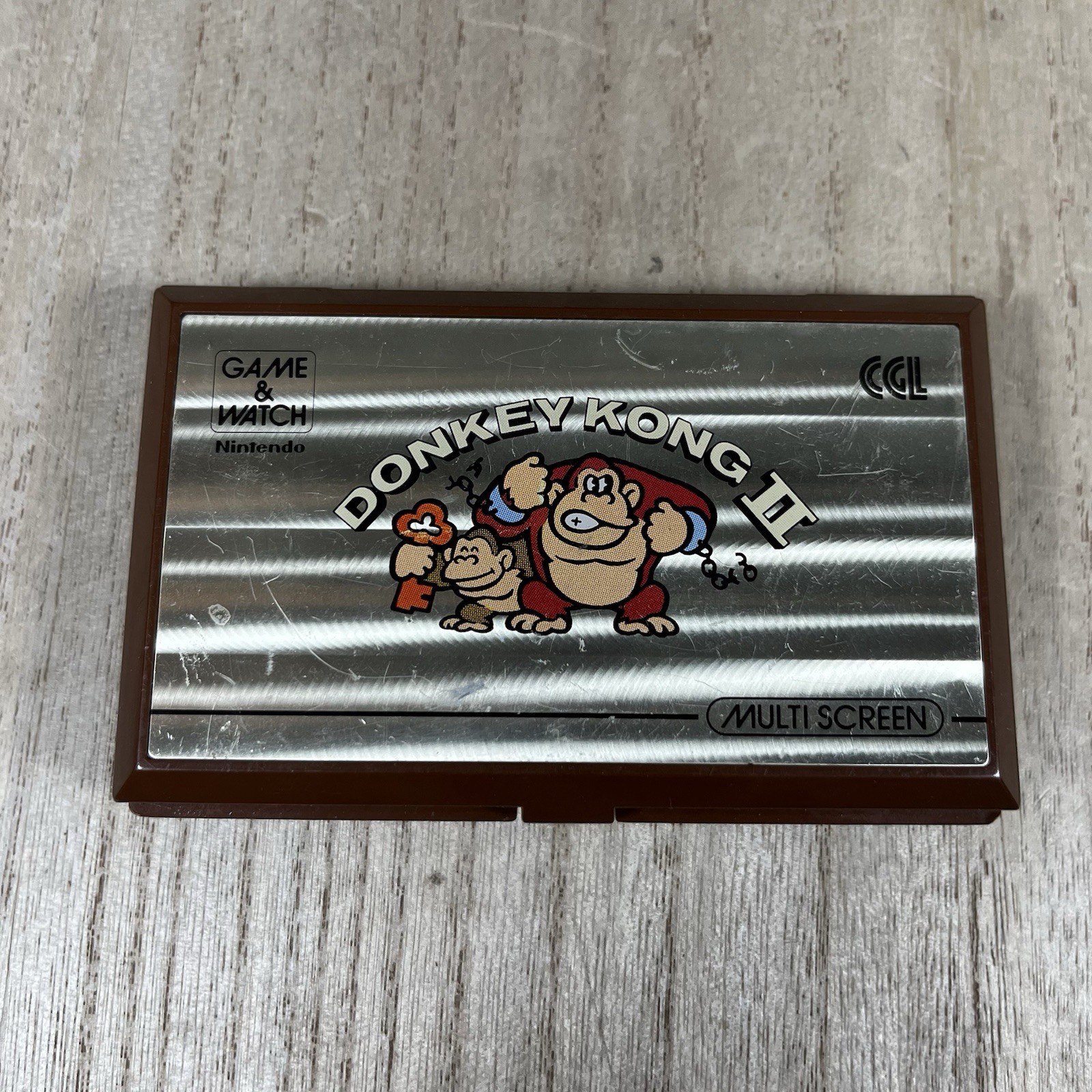 Nintendo Game & Watch Donkey Kong II Multi-Screen Game 1983 Parts/Repair