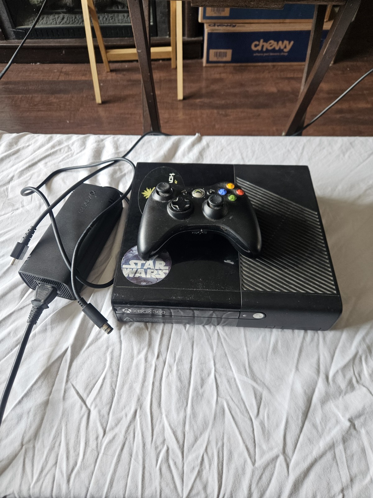 Microsoft Xbox 360 E Console 4GB, Black, Model 1538, Tested Working