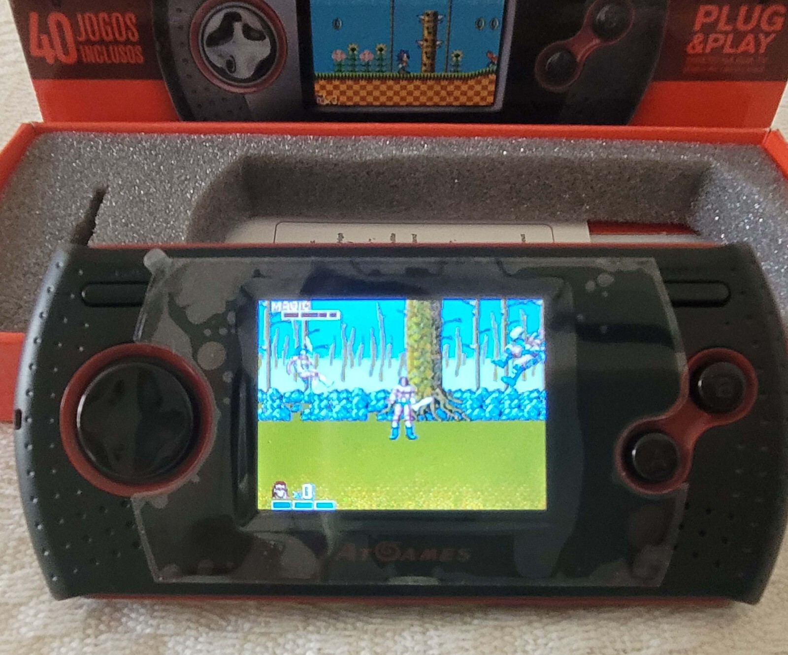 MASTER SYSTEM PORTABLE (PORTATIL) CIB – RARE HANDHELD CONSOLE BY TECTOY BRAZIL🔥
